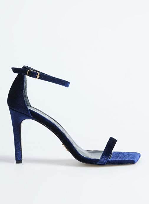 Fabrika Lacivert Kadın Topuklu Ayakkabı ERIKA - Görsel 2