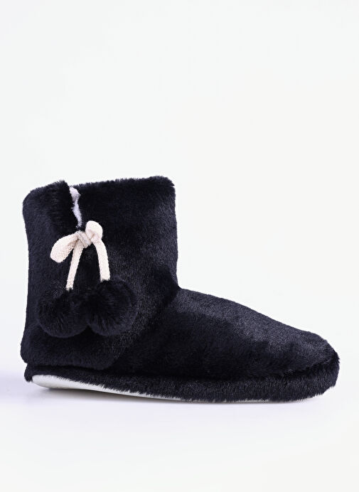 Fabrika Comfort Siyah Kadın Panduf AJNA - Görsel 2