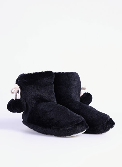 Fabrika Comfort Siyah Kadın Panduf AJNA - Görsel 3