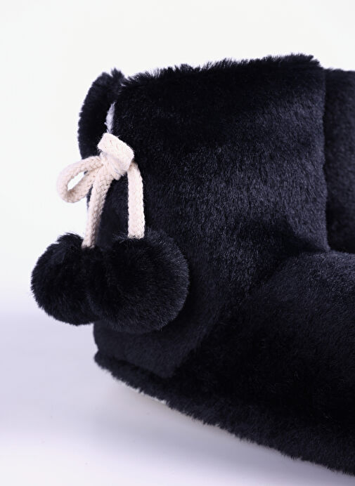 Fabrika Comfort Siyah Kadın Panduf AJNA - Görsel 4