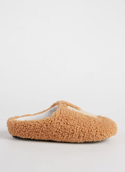 Fabrika Comfort Taba Kadın Ev Terliği ALDINA - Görsel 2