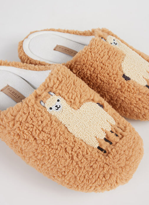 Fabrika Comfort Taba Kadın Ev Terliği ALDINA - Görsel 6