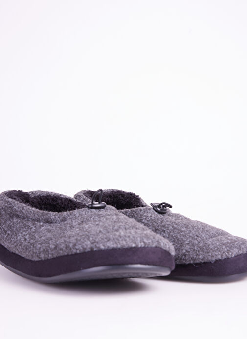 Fabrika Comfort Gri Erkek Ev Terliği GILROY - Görsel 6