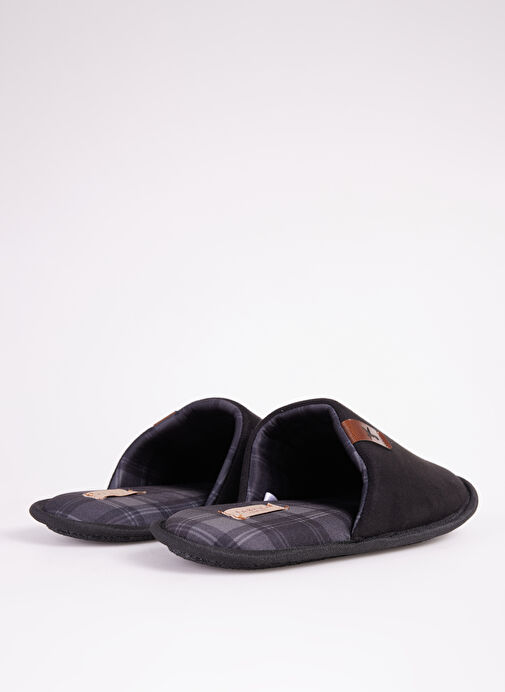 Fabrika Comfort Siyah Erkek Ev Terliği DEVAN - Görsel 5