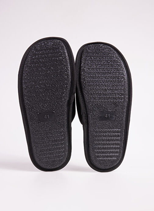 Fabrika Comfort Siyah Erkek Ev Terliği DEVAN - Görsel 6