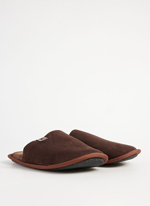 Fabrika Comfort Kahve Erkek Ev Terliği DEVAN - Görsel 3