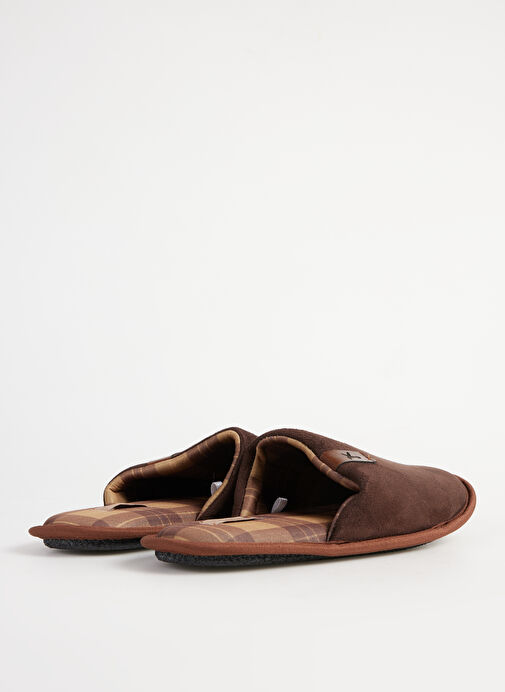 Fabrika Comfort Kahve Erkek Ev Terliği DEVAN - Görsel 4