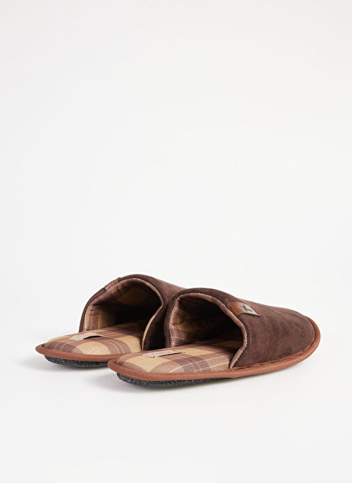 Fabrika Comfort Kahve Erkek Ev Terliği DEVAN - Görsel 9