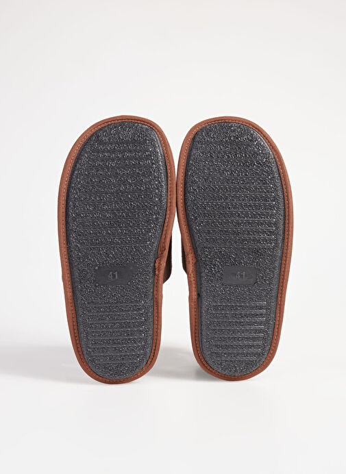 Fabrika Comfort Kahve Erkek Ev Terliği DEVAN - Görsel 10