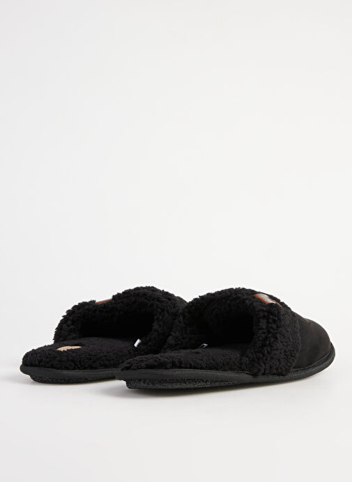 Fabrika Comfort Siyah Erkek Ev Terliği DROGO - Görsel 4