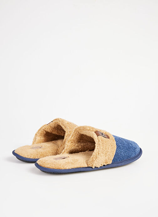 Fabrika Comfort Lacivert Erkek Ev Terliği DUDLEY - Görsel 5