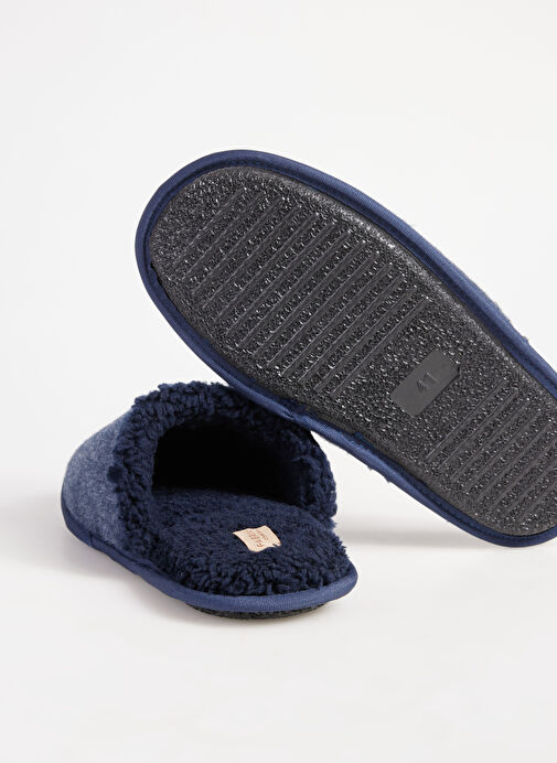 Fabrika Comfort Lacivert Erkek Ev Terliği DORIAN - Görsel 6