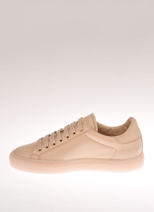 Roberto Cavalli Bej Kadın Deri Sneaker 22406 B - Görsel 3