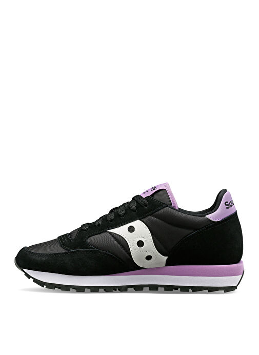 Saucony S1044-687 Siyah - Mor Deri Kadın Günlük Spor Ayakkabı - Görsel 3