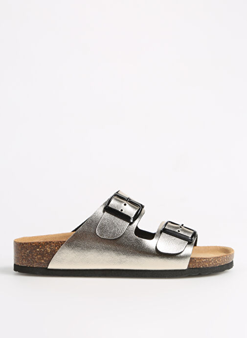 Più Natura Gümüş Kadın Terlik 94 THESIS - Görsel 2