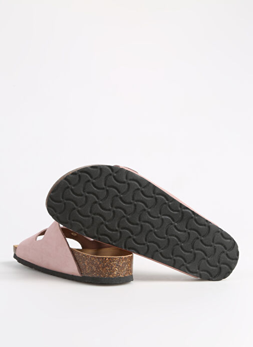 Più Natura Lila Kadın Deri Terlik 11 THESIS - Görsel 5