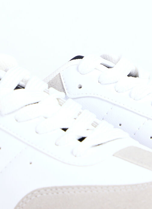 Fabrika Beyaz - Siyah Kadın Sneaker MARIAN - Görsel 5