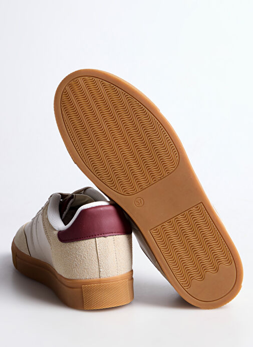 Fabrika Bej - Bordo Kadın Sneaker MARIAN - Görsel 5