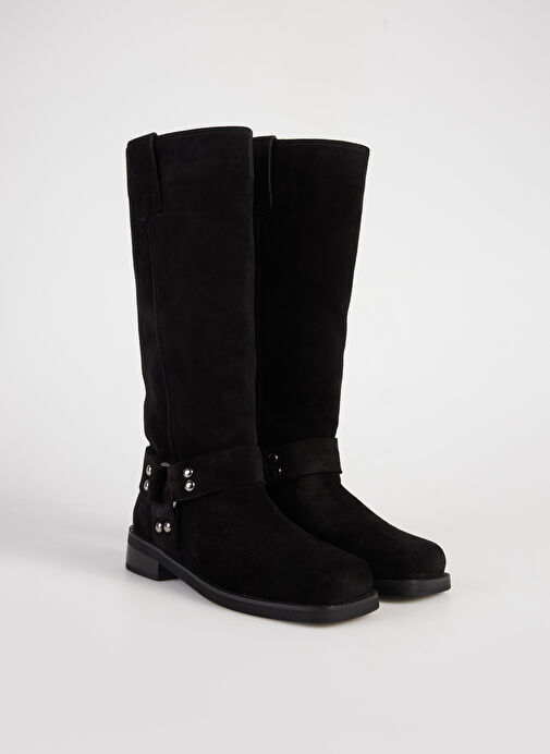 Vince Camuto Siyah Kadın Süet Çizme FRANCIS - Görsel 3