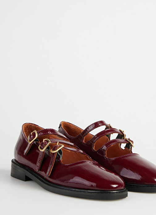 Vince Camuto Bordo Kadın Deri Babet EMILY - Görsel 6