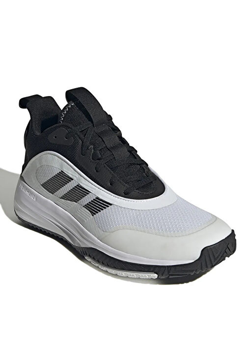 Adidas IF4565 OWNTHEGAME 3.0 Beyaz Erkek Basketbol Ayakkabısı - Görsel 4
