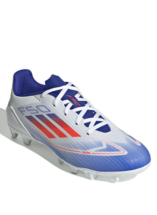 adidas IE0611 F50 CLUB FxG Beyaz Erkek Krampon - Görsel 4