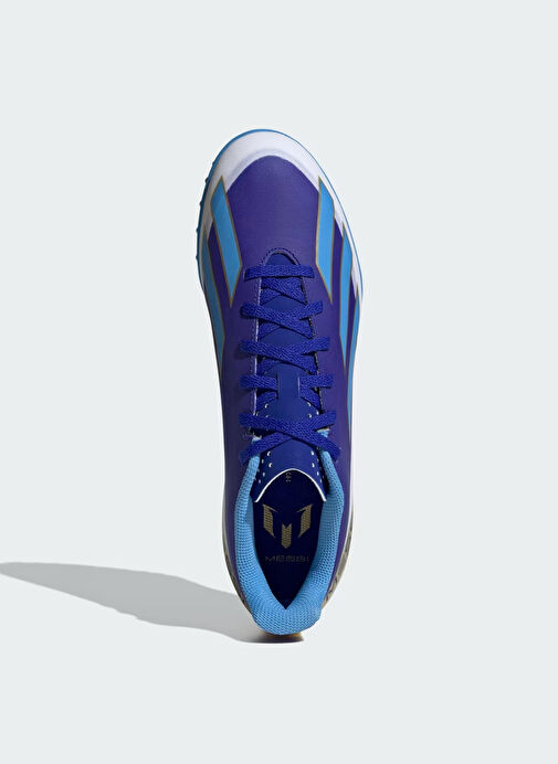 adidas IG9330 F50 CLUB TF MESSI Altın Erkek Halı Saha Ayakkabısı - Görsel 8