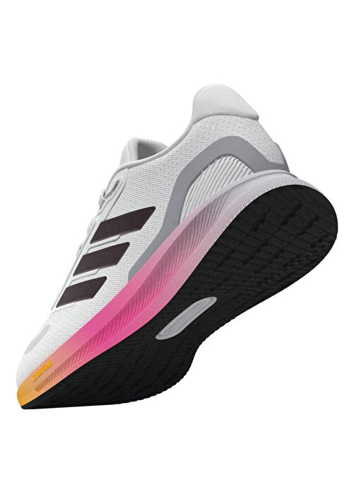 adidas IE0527 RUNFALCON 5 W Beyaz Kadın Koşu Ayakkabısı - Görsel 6
