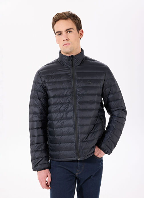 Levis Siyah Erkek Normal Kalıp Mont 002A8-0000_Blr Mt Down Puffer