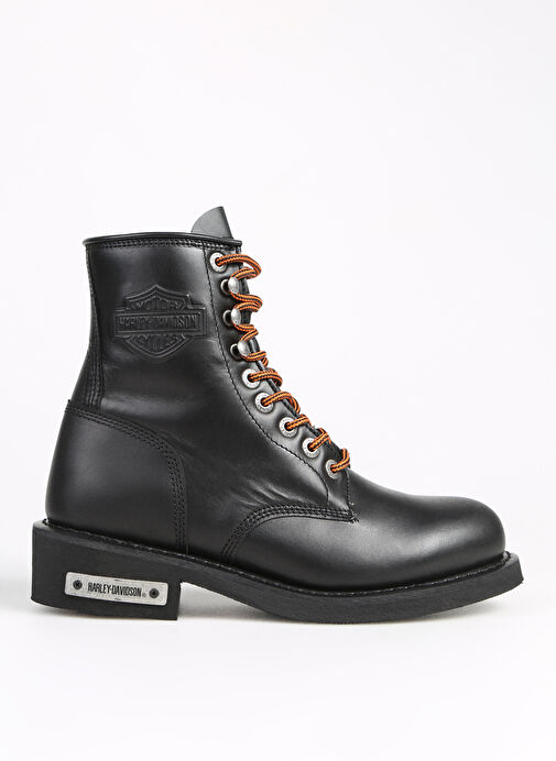 Harley Davidson Siyah Erkek Deri Bot TOTI - Görsel 2