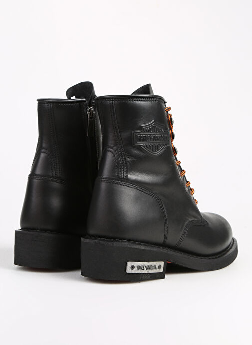 Harley Davidson Siyah Erkek Deri Bot TOTI - Görsel 4