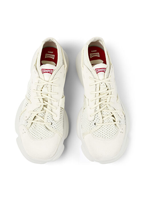Camper Beyaz Kadın Deri Sneaker K201663-001 - Görsel 4