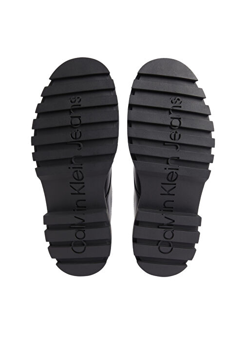 Calvin Klein Siyah Erkek Deri Günlük Ayakkabı LUGGED DERBY SHOE LTH - Görsel 6