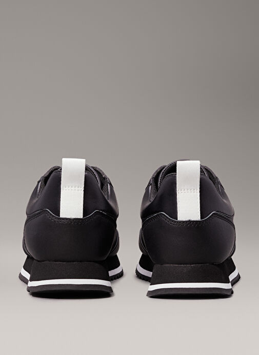 Calvin Klein Siyah Erkek Deri Sneaker LOW TOP LACE UP LTH HF - Görsel 8