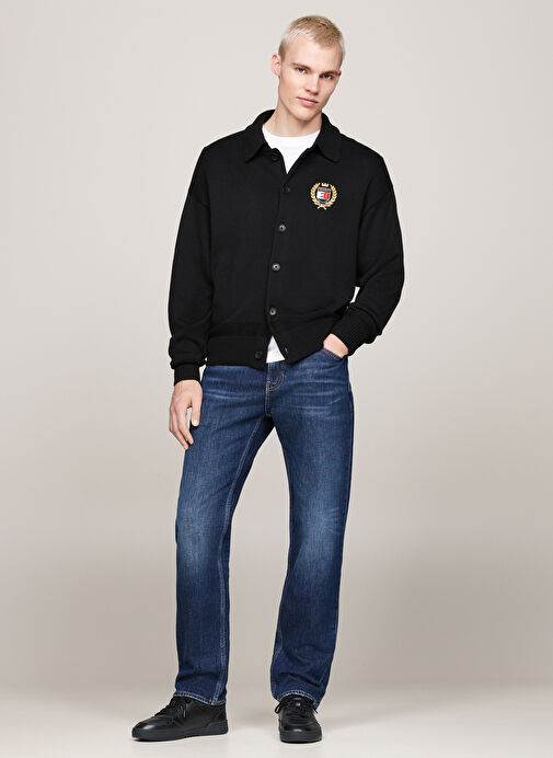 Tommy Hilfiger Siyah Erkek Deri Sneaker (NEW)TJM CUPSOLE LEATHER ESS - Görsel 4