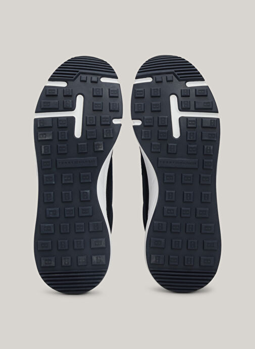 Tommy Hilfiger Lacivert-Kırmızı Erkek Sneaker FASTON MIX ESS - Görsel 5