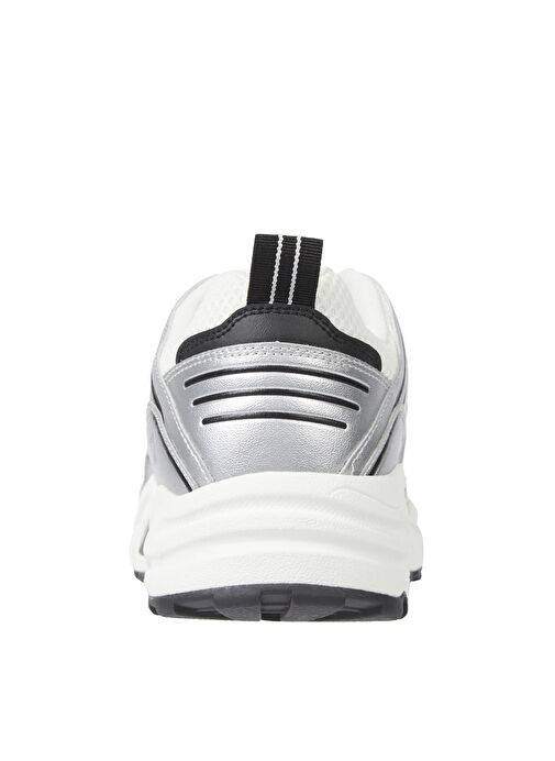 Tommy Hilfiger Beyaz-Gümüş Erkek Sneaker TJM ARCHIVE RUNNER - Görsel 5