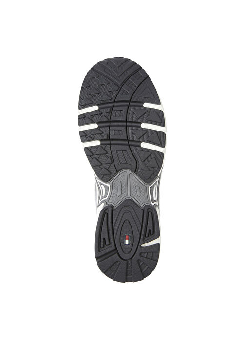 Tommy Hilfiger Beyaz-Gümüş Erkek Sneaker TJM ARCHIVE RUNNER - Görsel 6