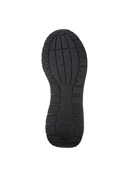 Tommy Hilfiger Siyah Erkek Deri Sneaker TJM RUNNER FULL LEATHER ESS - Görsel 6