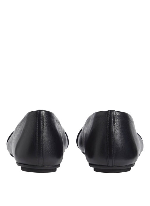 Calvin Klein Siyah Kadın Deri Babet HW0HW02145BEH - Görsel 6