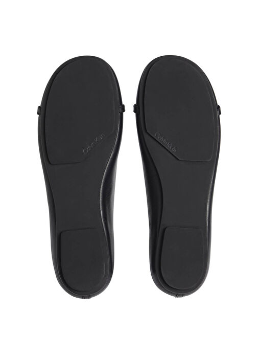 Calvin Klein Siyah Kadın Deri Babet HW0HW02145BEH - Görsel 7