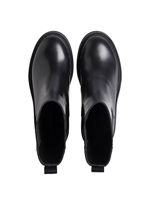 Calvin Klein Siyah Kadın Deri Bot YW0YW015470GJ - Görsel 4