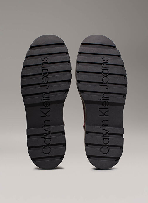 Calvin Klein Bordo Kadın Deri Bot YW0YW015350KV - Görsel 7
