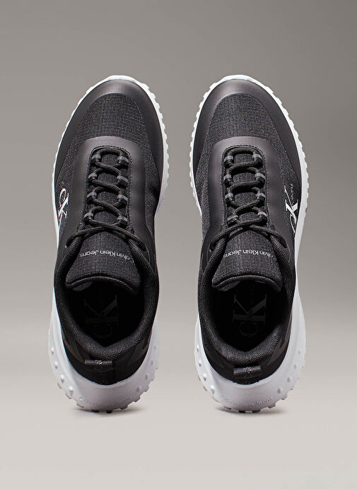 Calvin Klein Siyah-Beyaz Kadın Sneaker YW0YW014420GM - Görsel 4