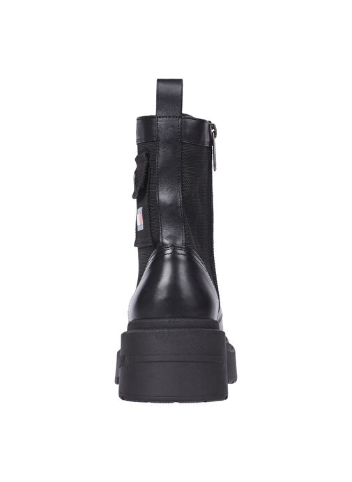 Tommy Hilfiger Siyah Kadın Deri Bot EN0EN02636BDS - Görsel 5