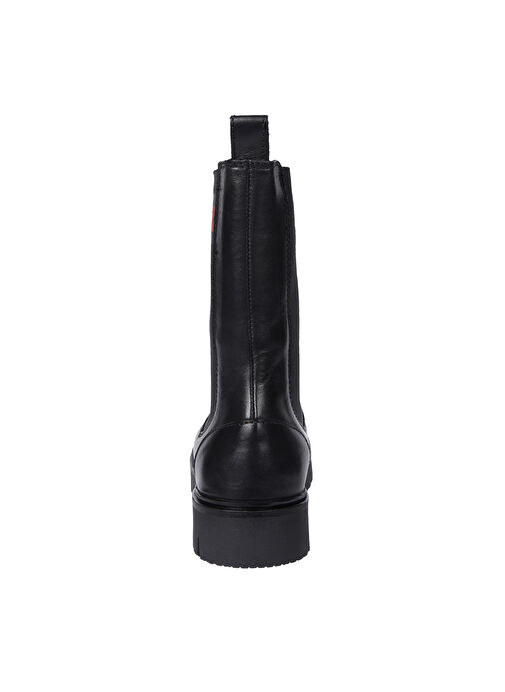 Tommy Hilfiger Siyah Kadın Deri Bot EN0EN02625BDS - Görsel 5