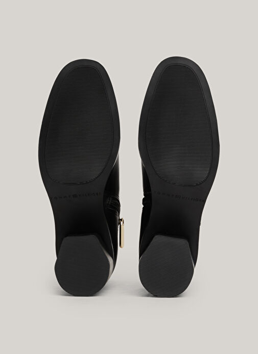 Tommy Hilfiger Siyah Kadın Deri Bot FW0FW08179BDS - Görsel 8