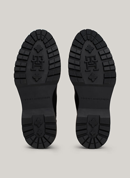 Tommy Hilfiger Siyah Kadın Deri Bot FW0FW08162BDS - Görsel 7
