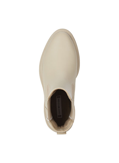 Tommy Hilfiger Krem Kadın Bot FW0FW08162AEG - Görsel 4