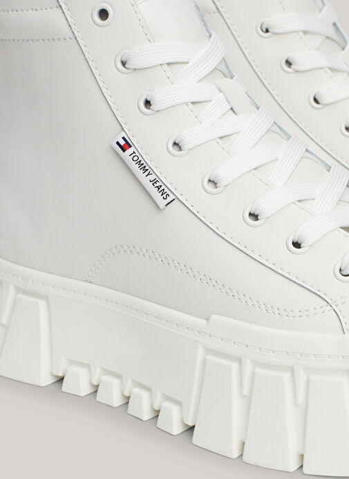 Tommy Hilfiger Tommy Hilfiger Beyaz Kadın Deri Sneaker EN0EN02609YBL | Boyner Beyaz - 6. görsel